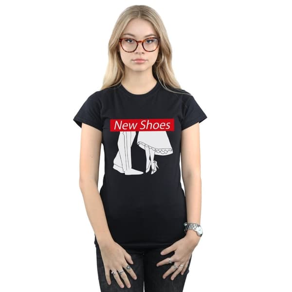Disney Princess Dam/Tjej Cinderella Nya Skor T-shirt i bomull