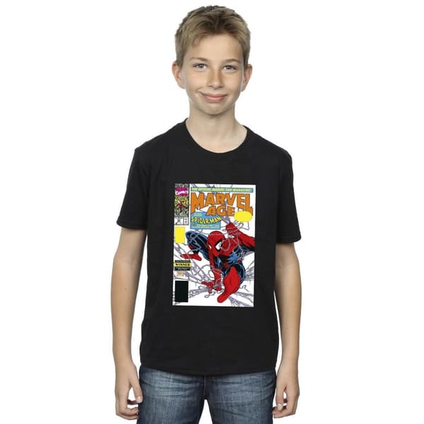 Marvel Spider-Man Marvel Age Comic Cover T-shirt för pojkar
