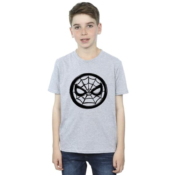 Marvel Boys Spider-Man Chest Logo T-Shirt