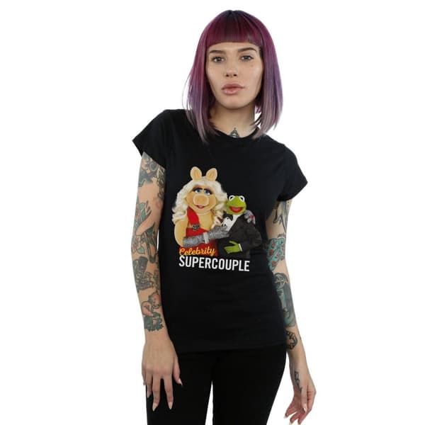 Disney Dam/Tjej The Muppets Celebrity Supercouple T-shirt i bomull