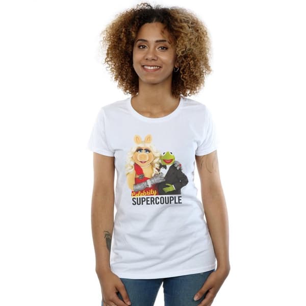 Disney Dam/Tjej The Muppets Celebrity Supercouple T-shirt i bomull