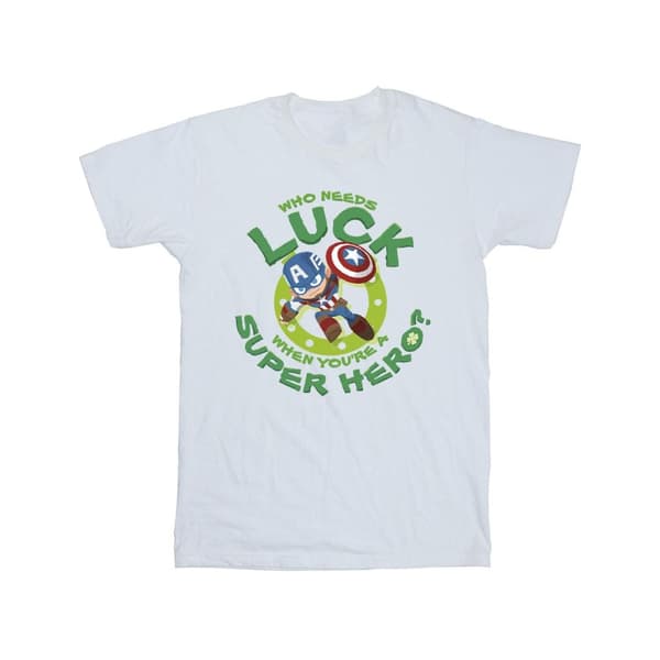 Marvel St Patrick´s Day Captain America Luck T-shirt för pojkar