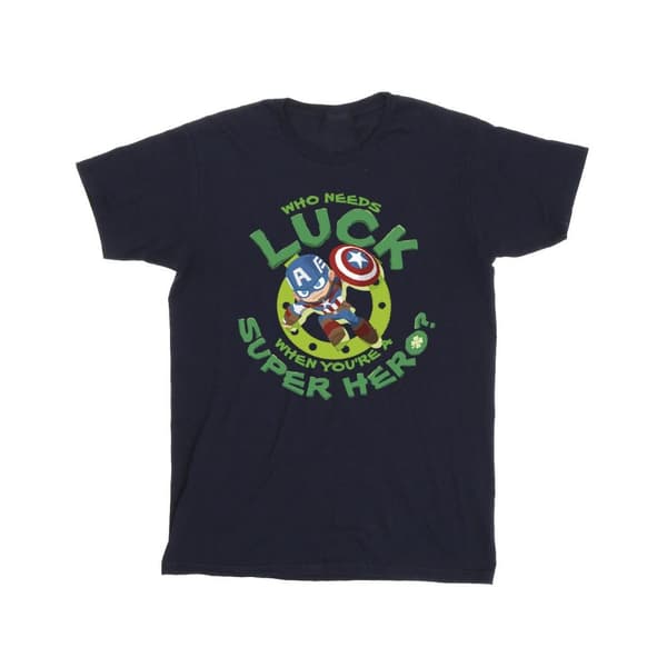 Marvel St Patrick´s Day Captain America Luck T-shirt för pojkar