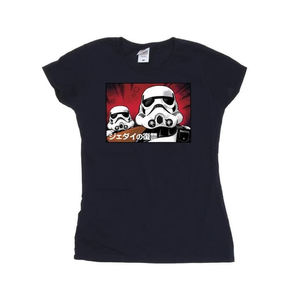 Star Wars Dam/dam Stormtrooper T-shirt i japansk bomull