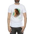 Pikkukuva 3 / 5: Star Wars Mens The Last Jedi Chewbacca Brushed T-Shirt