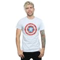 Miniatyrbilde 2 av 3: Marvel Mens Captain America Pixelated Shield T-Shirt