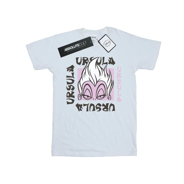Disney Womens/Ladies Ursula Take Out Cotton Boyfriend T-Shirt