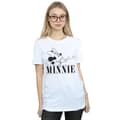 Pikkukuva 2 / 3: Disney Womens/Ladies Minnie Mouse Kiss Cotton Boyfriend T-Shirt