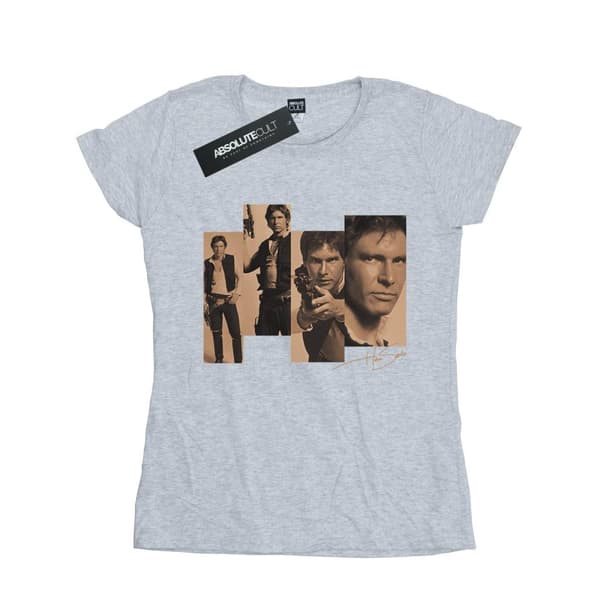 Star Wars Womens/Ladies Han Solo Photoshoot Cotton T-Shirt