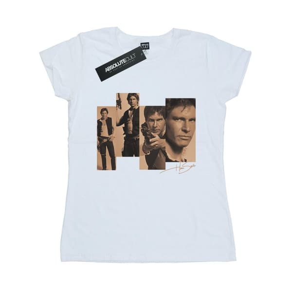 Star Wars Womens/Ladies Han Solo Photoshoot Cotton T-Shirt