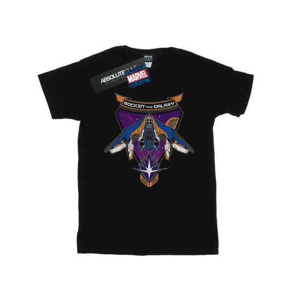 Marvel Womens/Ladies Guardians Of The Galaxy Rockin´ Milano Cotton Boyfriend T-Shirt
