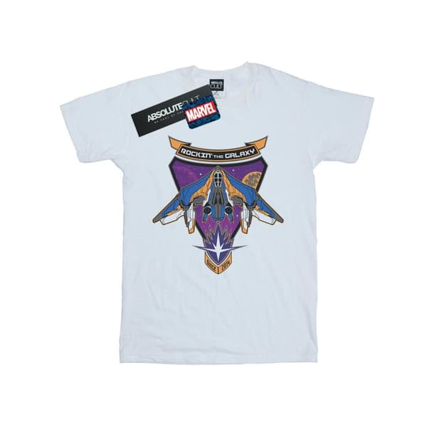 Marvel Dam/Tjej Guardians Of The Galaxy Rockin´ Milano Boyfriend T-shirt i bomull