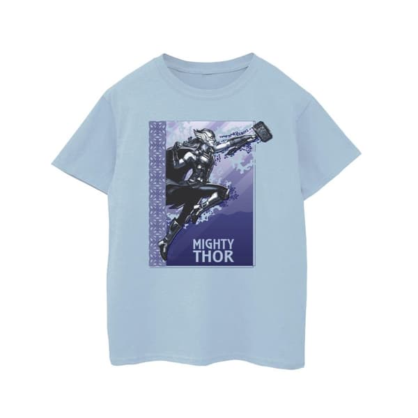 Marvel Girls Thor Love And Thunder Mighty Thor Cotton T-Shirt