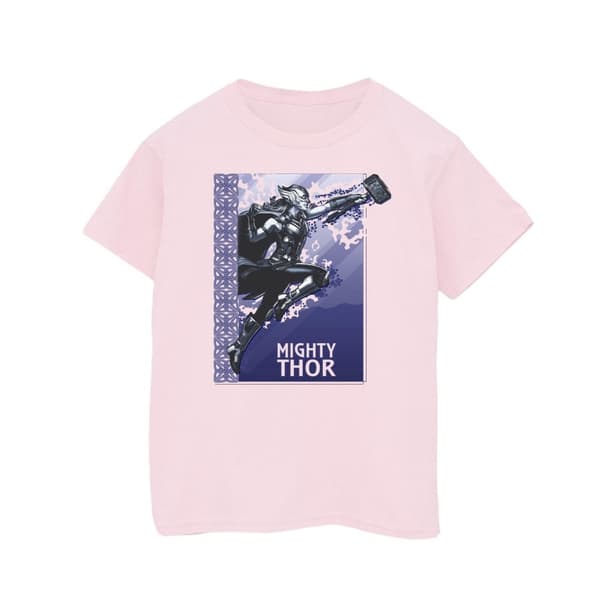 Marvel Girls Thor Love And Thunder Mighty Thor Cotton T-Shirt