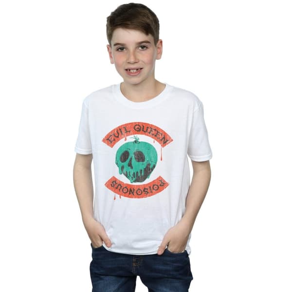 Disney Pojkar - T-shirt med giftig dödskalle och äpple
