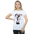 Miniatyrbillede 2 af 3: Disney Womens/Ladies Cruella De Vil Evil Smile Cotton T-Shirt