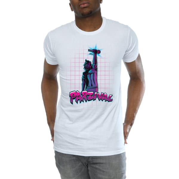 Ready Player One Mens Parzival Key T-Shirt