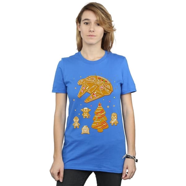 Star Wars Womens/Ladies Gingerbread Rebels Cotton Boyfriend T-Shirt
