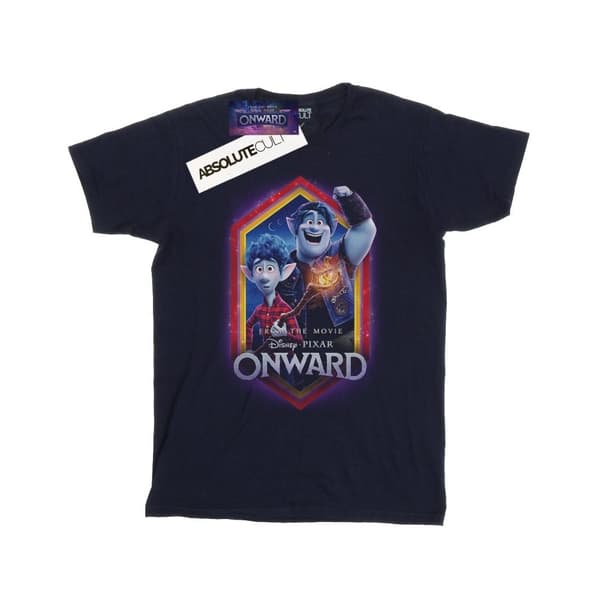 Disney T-shirt i bomull för flickor - Onward Brothers Crest