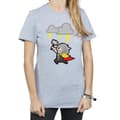 Miniatyrbild 3 av 5: Marvel Dam / Dam Kawaii Thor God Of Thunder Bomull Boyfriend T-shirt