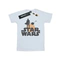 Miniatyrbilde 1 av 3: Star Wars Mens The Mandalorian Mando And The Child Silhouette T-Shirt