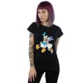 Miniatyrbilde 2 av 3: Disney Womens/Ladies Donald And Daisy Duck Kiss Cotton T-Shirt