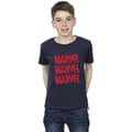 Miniatyrbild 2 av 3: Marvel Röd Spray Logos T-shirt för pojkar