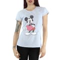 Miniatyrbillede 3 af 5: Disney Womens/Ladies Mickey Mouse Valentine Heart Cotton T-Shirt