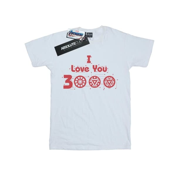 Marvel Mens Avengers Endgame I Love You 3000 Circuits T-shirt