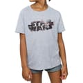 Miniatyrbild 3 av 5: Star Wars The Last Jedi Spray Logo T-shirt i bomull för flickor
