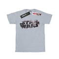 Miniatyrbild 1 av 5: Star Wars The Last Jedi Spray Logo T-shirt i bomull för flickor