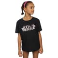 Miniatyrbild 2 av 5: Star Wars The Last Jedi Spray Logo T-shirt i bomull för flickor