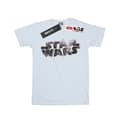 Miniatyrbild 1 av 5: Star Wars The Last Jedi Spray Logo T-shirt i bomull för flickor