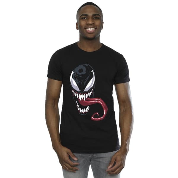 Marvel T-shirt med Venom-ansikte för herrar