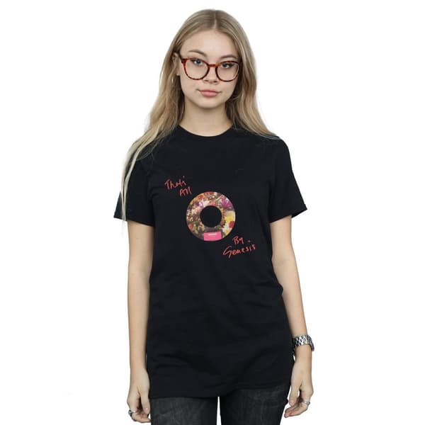 Genesis Womens/Ladies That´s All 45 Cotton Boyfriend T-Shirt