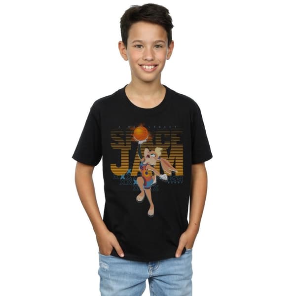 Space Jam: A New Legacy Boys Lola Basketball Fade T-Shirt
