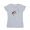 Miniatyrbillede 1 af 2: Disney Womens/Ladies The Little Mermaid Reading A Book Cotton T-Shirt