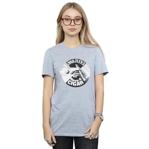 Pink Floyd Womens/Ladies Have A Cigar Cotton Boyfriend T-Shirt