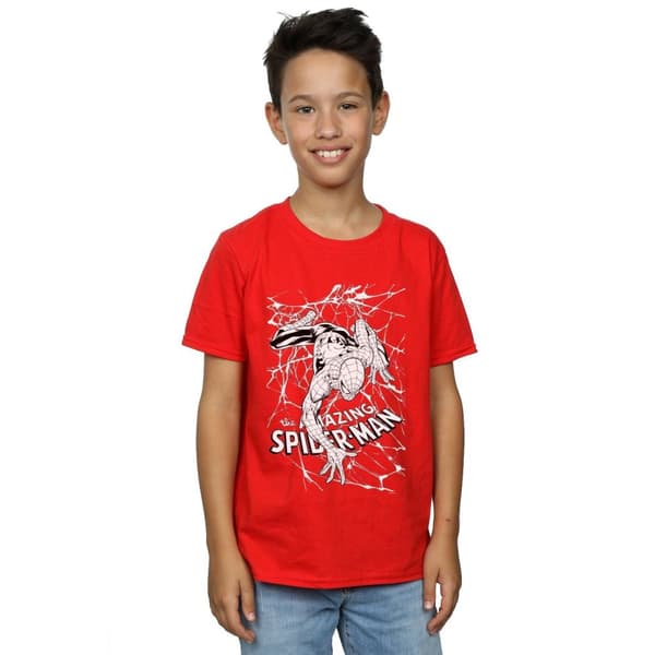 Marvel Spider-Man Web Crawler T-shirt för pojkar