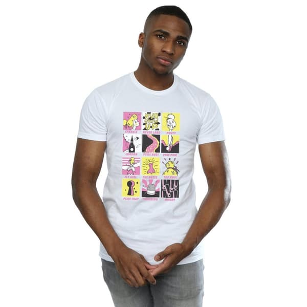 Disney Tinkerbell Squares T-shirt för herrar