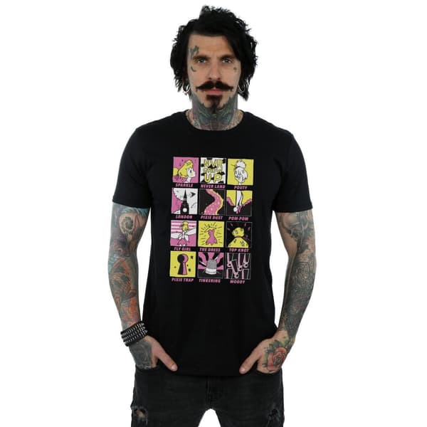 Disney Tinkerbell Squares T-shirt för herrar