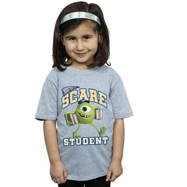 Disney Monsters University Scare Student T-shirt i bomull för flickor