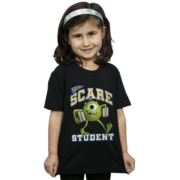 Disney Monsters University Scare Student T-shirt i bomull för flickor