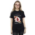 Miniatyrbillede 2 af 5: Disney Womens/Ladies Beauty And The Beast Girl in The Castle Cotton Boyfriend T-Shirt