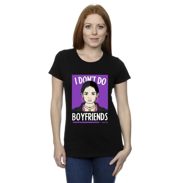 Netflix Womens/Ladies Sex Education I Don´t Do Boyfriends Cotton T-Shirt