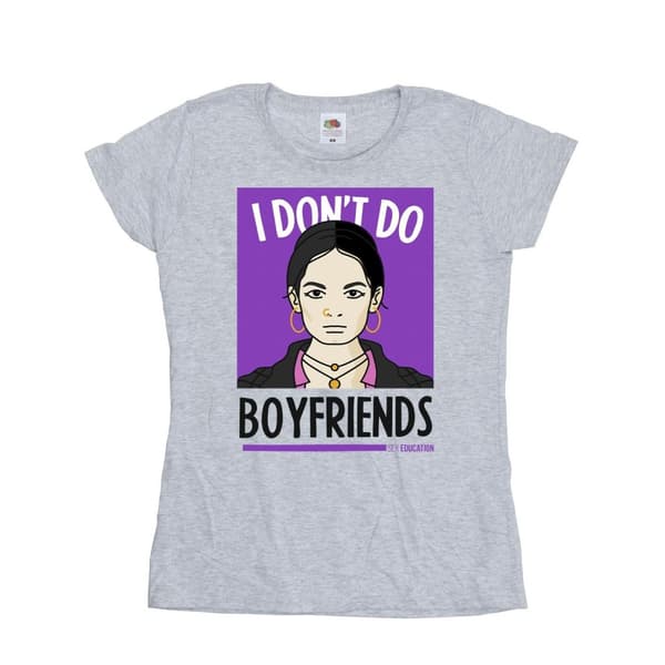Netflix Womens/Ladies Sex Education I Don´t Do Boyfriends Cotton T-Shirt