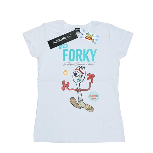 Disney Dam/Tjej Toy Story 4 Forky Handmade Friend - T-shirt i bomull