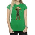 Pikkukuva 3 / 5: Star Wars Womens/Ladies Chewbacca Christmas Lights Cotton T-Shirt
