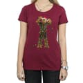 Pikkukuva 3 / 5: Star Wars Womens/Ladies Chewbacca Christmas Lights Cotton T-Shirt