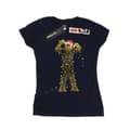 Pikkukuva 1 / 5: Star Wars Womens/Ladies Chewbacca Christmas Lights Cotton T-Shirt
